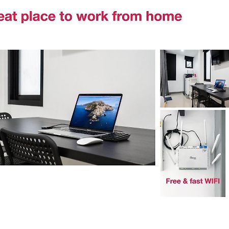 P1 Silom Pan Large Room Full Kitchen Wifi 4-6Pax 방콕 외부 사진