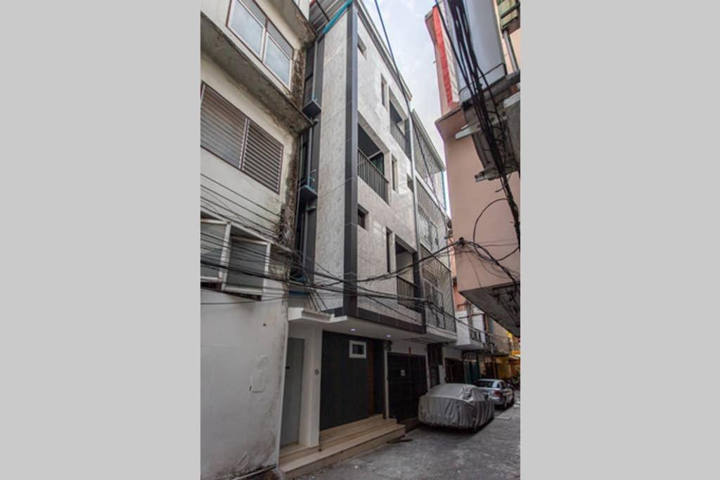 P1 Silom Pan Large Room Full Kitchen Wifi 4-6Pax 방콕 외부 사진